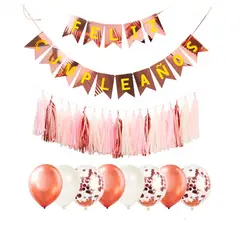 GENERICO - Decoración Moderna para Cumpleaños AdolescenteAdulto