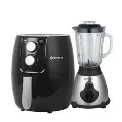 IMACO - Combo freidora de aire 2.6 litros + licuadora 1.5lt