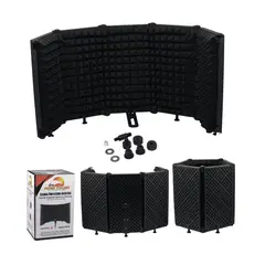 GENERICO - Cabina de Proteccion Acustica con 5 Paneles Plegables W-5 HAWK FREE POWER