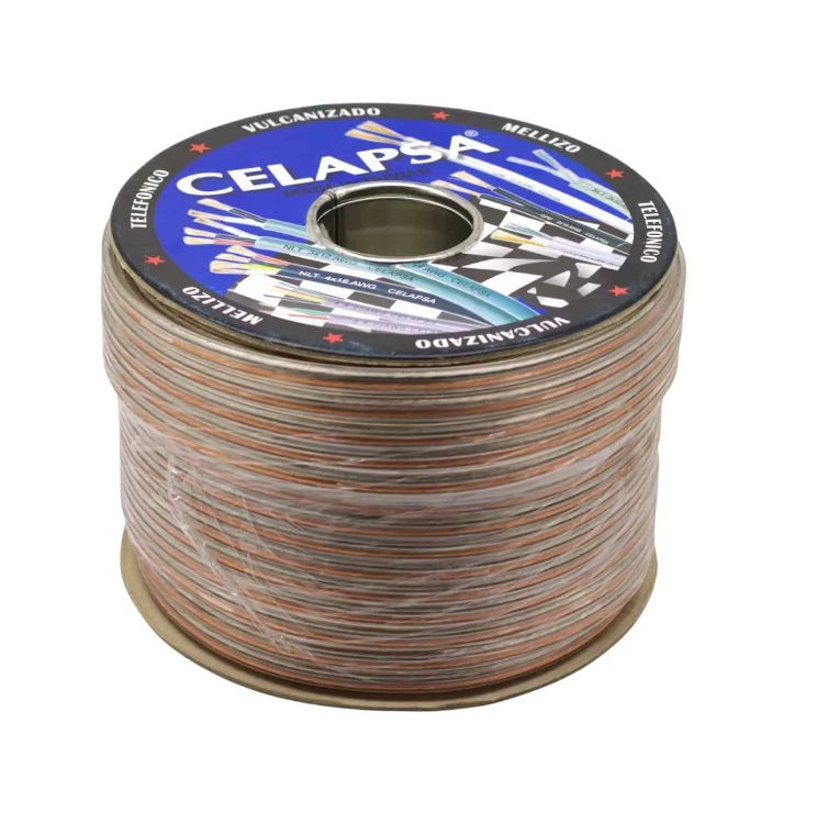 Cable Mellizo Cristal N°12 100M AP-12C CELAPSA