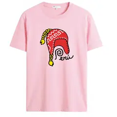 NACIONAL - Polo Cuello Redondo Algodon - Modelo P003 CHULLO PERU