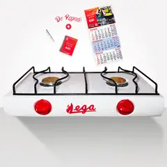 GENERICO - Cocina Blanca 2 Hornillas a Gas