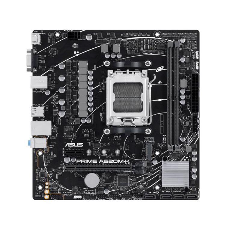 Placa madre prime a620m-k chipset amd a620 am5 P-N MBASA620M-K