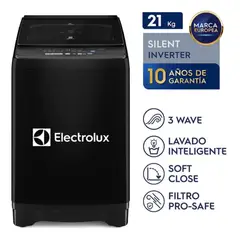 ELECTROLUX - Lavadora Inverter 21KG EWIJ21F2XSYB Negro