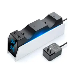GENERAL - CARGADOR OIVO PARA MANDOS DE PLAYSTATION 5-PS5 CARGA DOBLE PNIVP5211