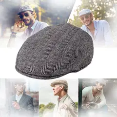 BELCHERCC5 - Boina Sombrero Hombre Elegante Con Estilo Tradicional