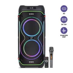 MAXTRON - Parlante ZINGANY GT 8 MX834 TOWER SPEAKER TWS RGB DSP BT