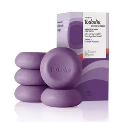 NATURA - Jabón en Barra Puro Vegetal Tododia Mora y Flor de Durazno