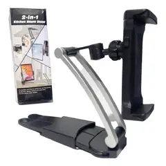 OEM - Soporte Para Tablet Ajustable De Metal Negro