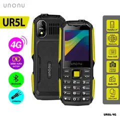 UNONU - CELULAR BASICO UR5L 4G DUAL SIM - AMARILLO