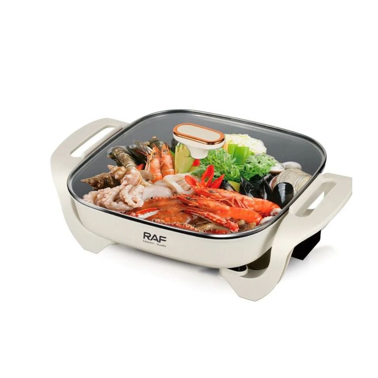 SARTÉN ELÉCTRICA ANTIADHERENTE CON TAPA