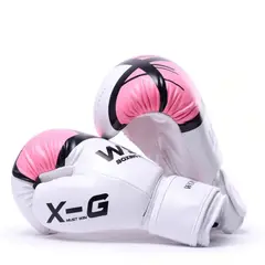 GENERICO - Guantes de Boxeo Profesional de 14 Oz Color Rosado