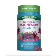 NATURE'S TRUTH - Gomitas de magnesio para niños - 50 unidades