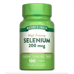 Nature'S Truth - Selenio 200 mcg - 100 tabletas