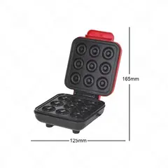 GENERICO - Máquina Eléctrica para Donas 9 Cavidades 350W Antiadherente Compacta