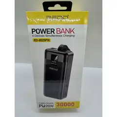 GENERICO - CARGADOR PORTATIL POWER BANK REDD 30000mAh 20W