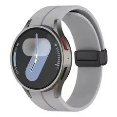 GENERICO - CORREA PARA SAMSUNG GALAXY WATCH 7-6-5-4 CON BROCHE MAGNETICO GRIS