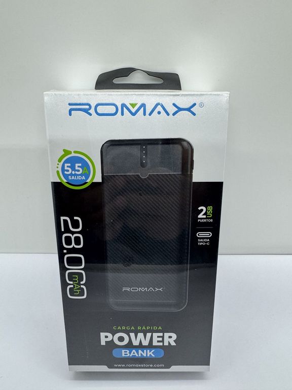 CARGADOR PORTATIL POWER BANK 28000mAh 5.5A
