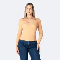 Pionier - Polo Moda Girmin Rib Lycrado Mujer