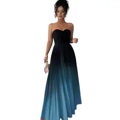 GENERICO - Vestido de fiesta AZUL