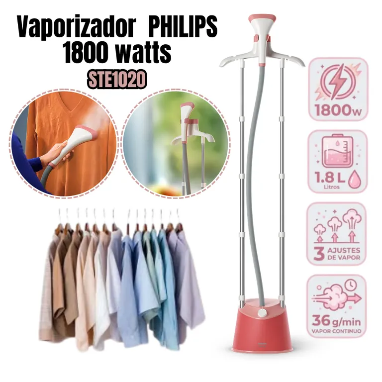 Vaporizador de prendas 1800W Tanque 1.8LT STE102040