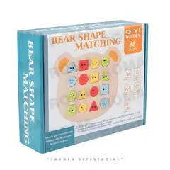 GENERICO - OSITO MÁGICO FORMAS Y COLORES CON TIMBRE