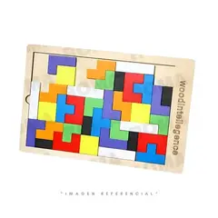 GENERICO - TABLERO DIDACTICO TETRIS - JUEGO DIDÁCTICO