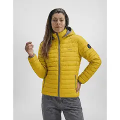 HOSEG - CASACA ALPAFILL HOODED LIGHT PUFFER INTI MUJER