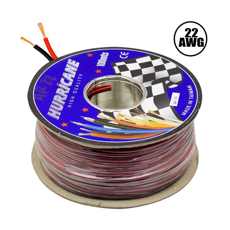 Cable Mellizo RN 22AWG 100Mts AP-22-RLL