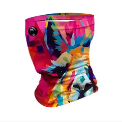 GENERICO - BANDANA CUELLERA CUBREBOCA TUBULAR MULTIFUNCIONAL LLAMACOOL