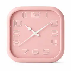 GENERICO - Reloj Pared Moderno Minimalista Cuadrado Colores Pastel Decoración Hogar Dormitorio 160124