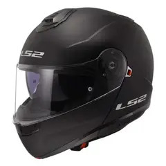 LS2 - CASCO MOTO ABATIBLE STROBE II NEGRO MATE
