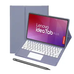 LENOVO - Tablet Pad Plus 12 8+128 12.1 WIFI-Verde+Teclado Morado+Lápiz táctil