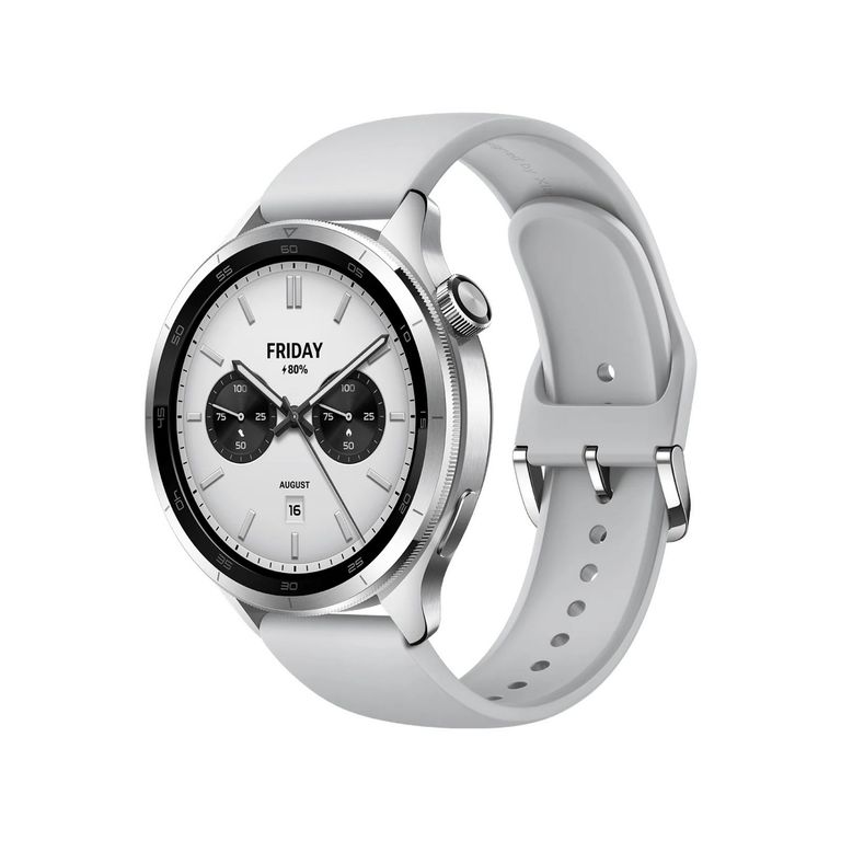 Reloj inteligente Watch S4 Silver Plateado