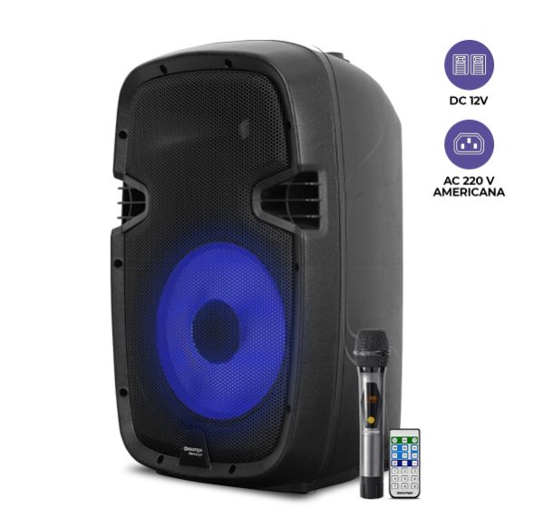 Parlante Profesional MERCURY 10 MX1510V1 LED TWS SD+USB
