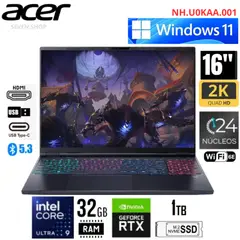 ACER - PREDATOR HELIOS PHN16S-71-98RF GAMING Core Ultra 9 275HX 1TB 32GB 16" 240Hz WIN11 RTX 5070Ti
