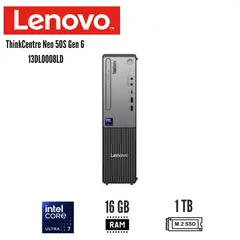 LENOVO - COMPUTADORA THINKCENTRE NEO 50S GEN 6 13DL0008LD INTEL CORE ULTRA 7 265 16GB DDR5 1TB SSD
