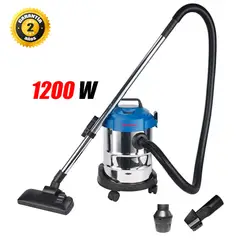 DONGCHENG - Aspiradora Sopladora de Polvo y Agua DVC12 1200W 12 Litros