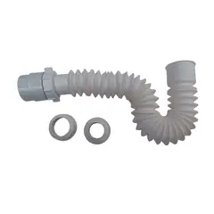 JAMECO - Trampa todo flexible para lavayorio yo lavadero con adaptador