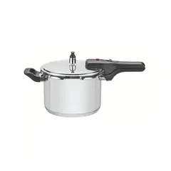 TRAMONTINA - Olla a Presion de Acero Inoxidable Brava 6 Lt - 22 cm