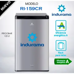 INDURAMA - Frigobar RI-159CR 122L Croma