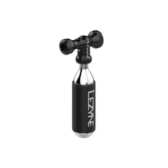 LEZYNE - Adaptador para cartuchos CO2 roscados Negro