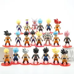 VATYERTY - Dragon ball juguetes mini colección 21 piezas 7cm Goku