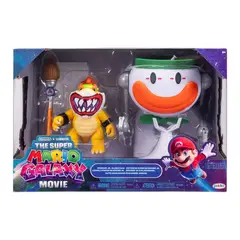 JACKS PACIFIC - The Super Mario Galaxy Movie - Figura Bowser Jr + Capsula Payaso