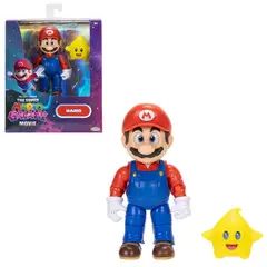 JACKS PACIFIC - The Super Mario Galaxy Movie - Figura De Acción Mario + Accesorio