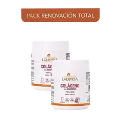 ANA MARIA LAJUSTICIA - PACK RENOVACIÓN TOTAL 2 COLÁGENO CON MAGNESIO presentación en polvo sabor neutro