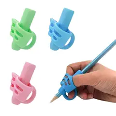 GENERICO - CORRECTOR DE ESCRITURA 3 DEDOS PARA LAPIZ - 5 UNI
