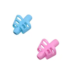 GENERICO - CORRECTOR DE ESCRITURA CELESTE 2 DEDOS PARA LAPIZ - 2 UNI