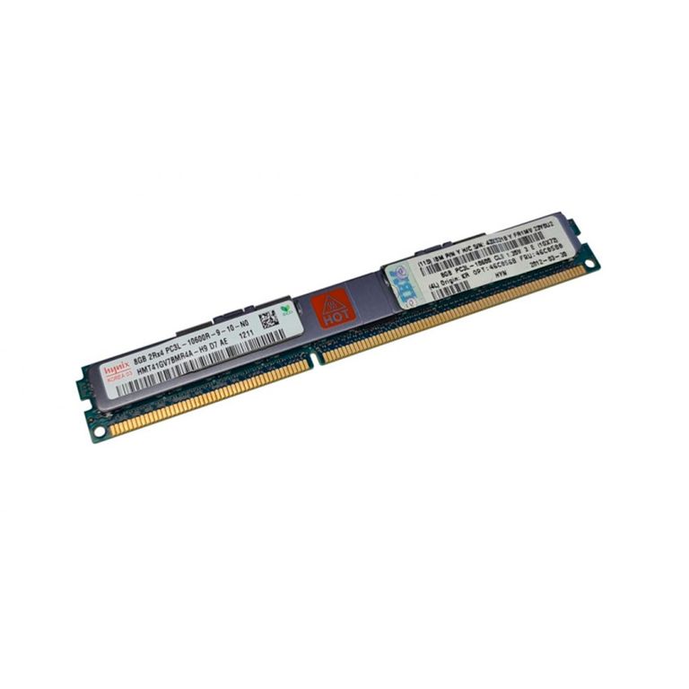 MEMORIA IBM DDR3 PC3L-10600R RDIMM DE 8GB VERDE PN 46C0568 46C0580
