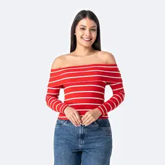 Pionier - Polo Moda Ketsiel Rib Lycrado Mujer